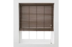 HOME Wooden Venetian Blind - 4ft - Walnut.